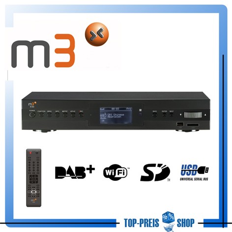 INTERNETRADIO DAB+ UKW RADIO LAN WLAN USB MUVID IR850